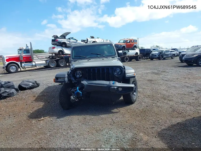 2023 Jeep Wrangler 4Xe 4X4 VIN: 1C4JJXN61PW689545 Lot: 45093781