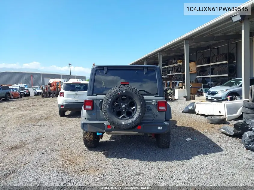 2023 Jeep Wrangler 4Xe 4X4 VIN: 1C4JJXN61PW689545 Lot: 45093781