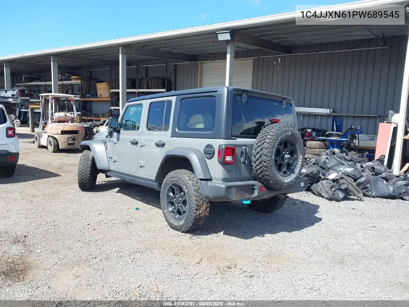 2023 Jeep Wrangler 4Xe 4X4 VIN: 1C4JJXN61PW689545 Lot: 45093781