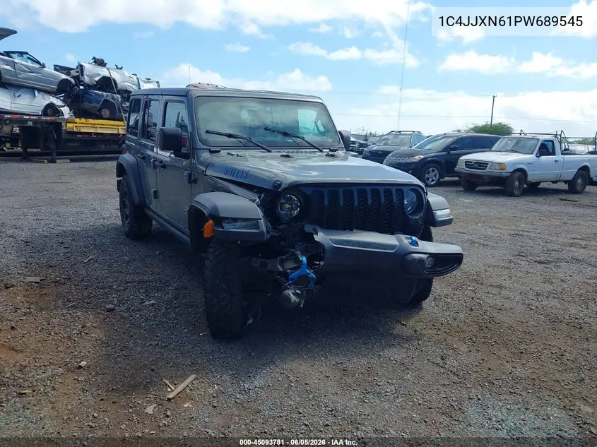 2023 Jeep Wrangler 4Xe 4X4 VIN: 1C4JJXN61PW689545 Lot: 45093781