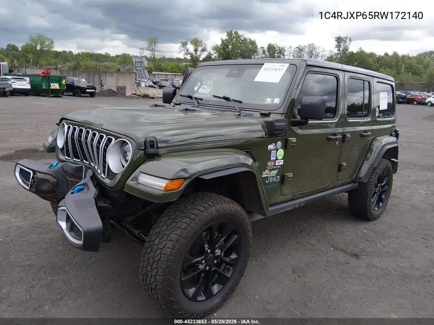 2024 Jeep Wrangler 4Xe Sahara 4Xe VIN: 1C4RJXP65RW172140 Lot: 45233653