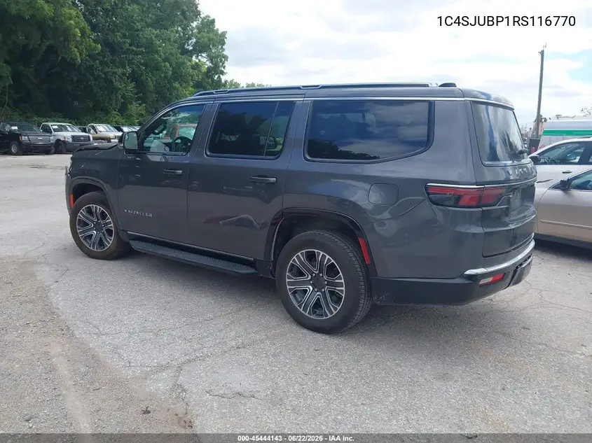 2024 Jeep Wagoneer Series Ii 4X2 VIN: 1C4SJUBP1RS116770 Lot: 45444143
