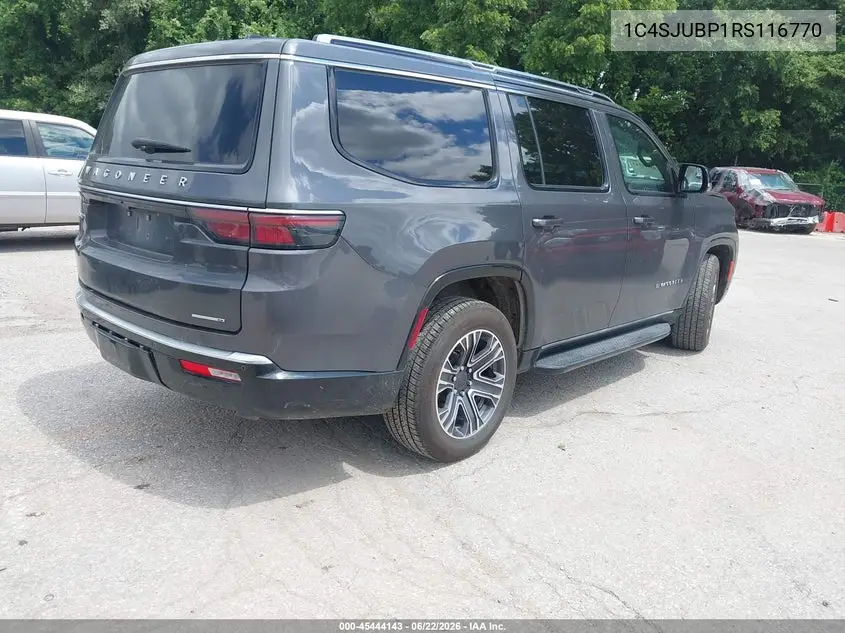 2024 Jeep Wagoneer Series Ii 4X2 VIN: 1C4SJUBP1RS116770 Lot: 45444143