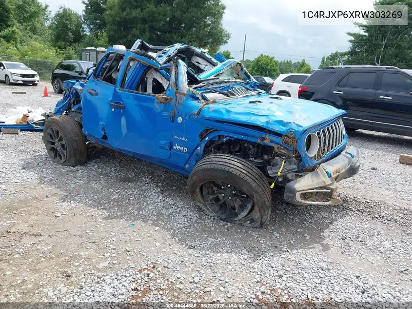 2024 Jeep Wrangler 4Xe Sahara 4Xe VIN: 1C4RJXP6XRW303269 Lot: 45444686