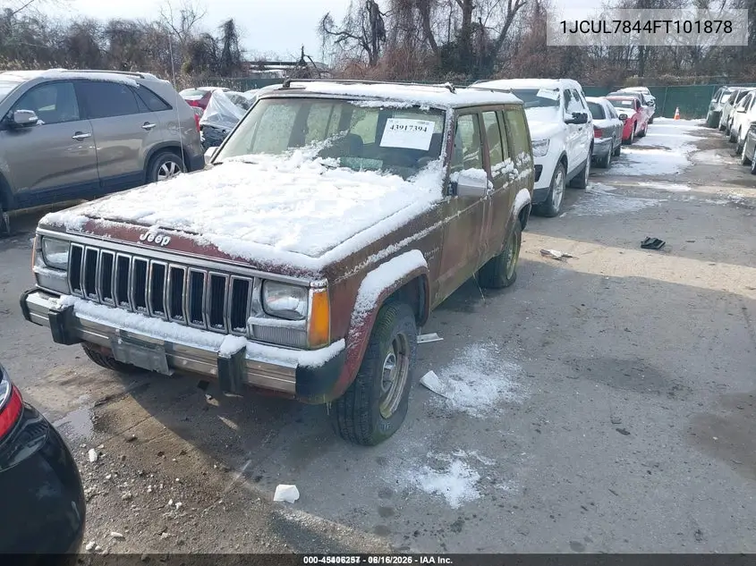 1JCUL7844FT101878 1985 Jeep Cherokee Laredo