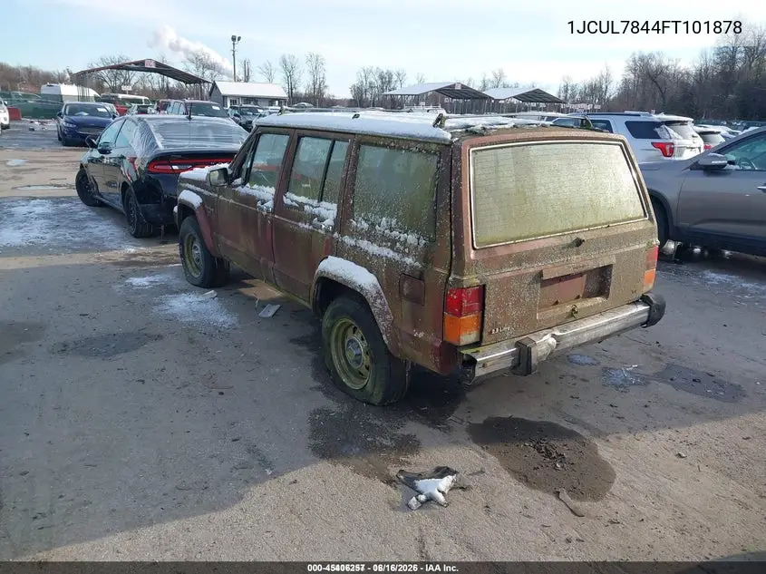 1JCUL7844FT101878 1985 Jeep Cherokee Laredo