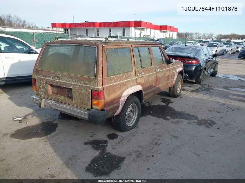 1JCUL7844FT101878 1985 Jeep Cherokee Laredo