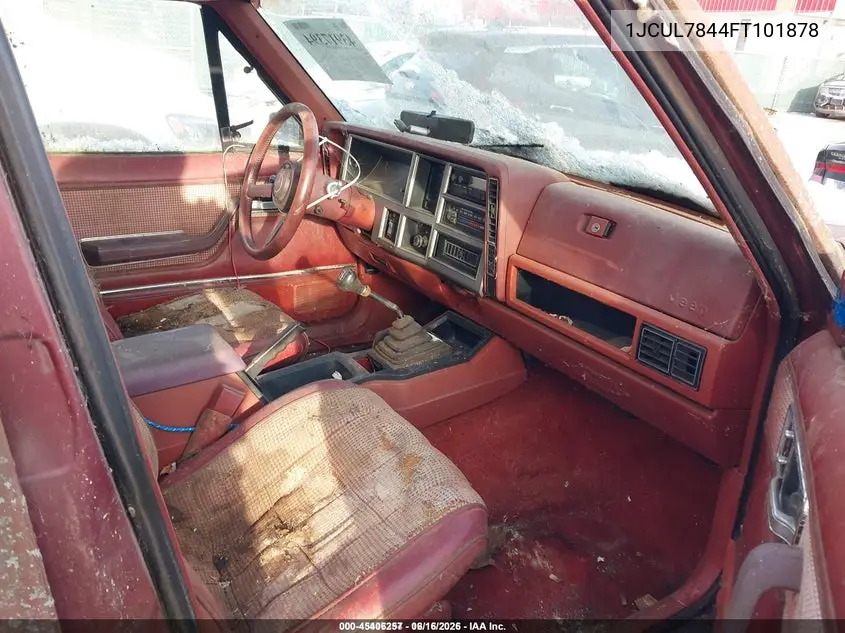 1JCUL7844FT101878 1985 Jeep Cherokee Laredo