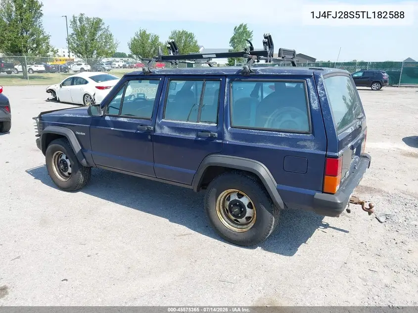 1996 Jeep Cherokee Se VIN: 1J4FJ28S5TL182588 Lot: 45575365