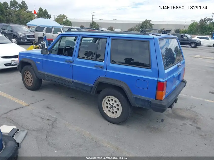 1996 Jeep Cherokee Sport/Classic VIN: 1J4FT68S0TL329174 Lot: 45682397