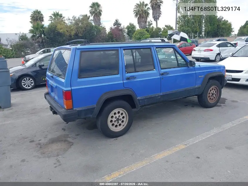 1996 Jeep Cherokee Sport/Classic VIN: 1J4FT68S0TL329174 Lot: 45682397