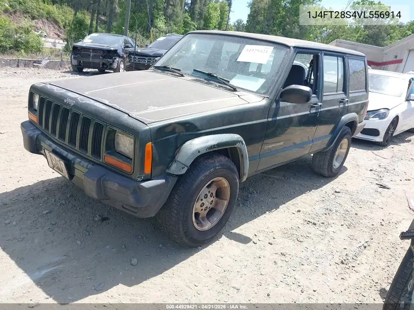 1997 Jeep Cherokee Se VIN: 1J4FT28S4VL556914 Lot: 44929421