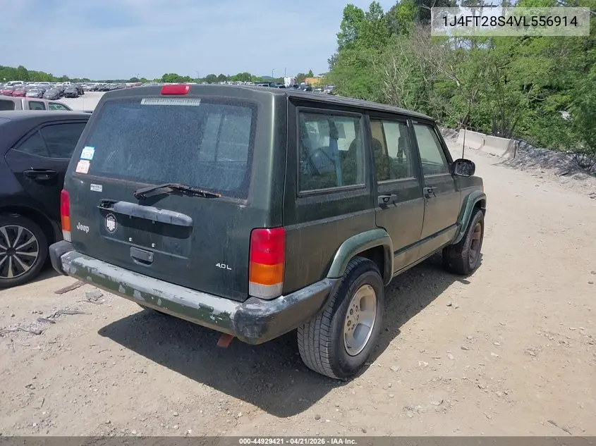 1997 Jeep Cherokee Se VIN: 1J4FT28S4VL556914 Lot: 44929421