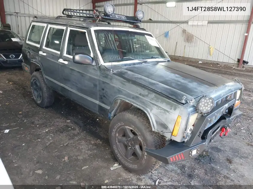 1J4FT28S8WL127390 1998 Jeep Cherokee Se