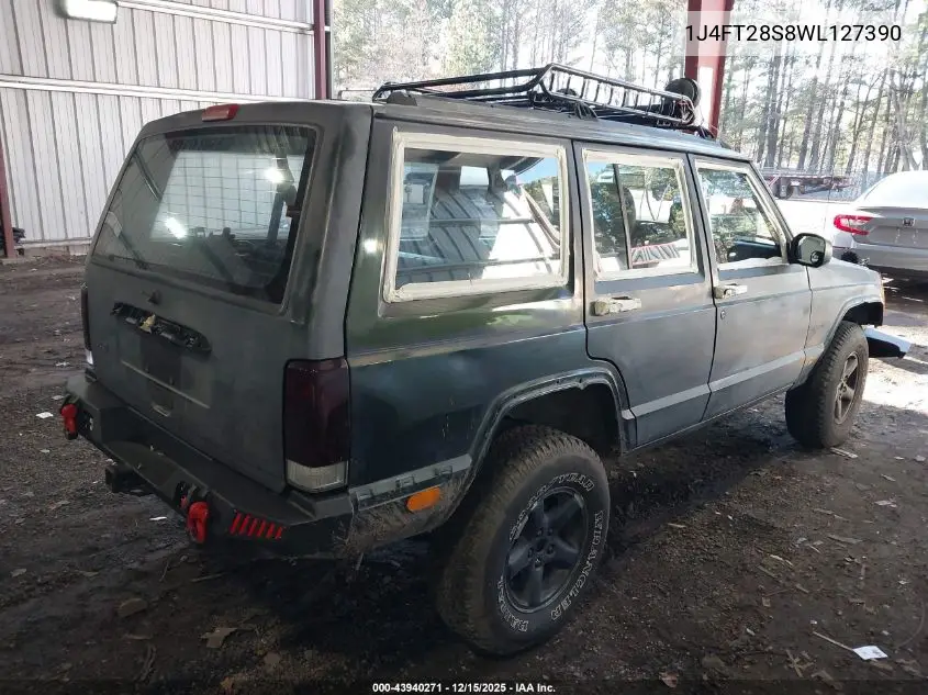 1J4FT28S8WL127390 1998 Jeep Cherokee Se