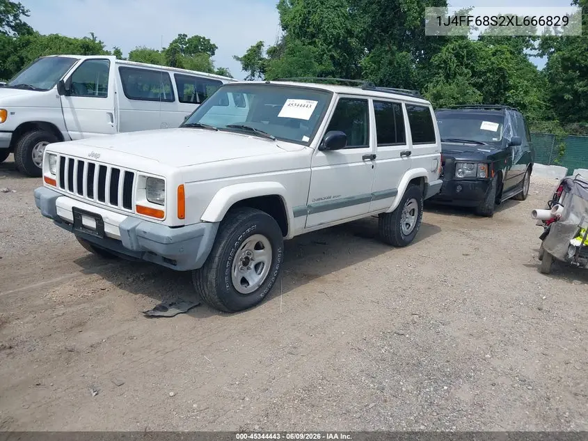 1999 Jeep Cherokee Classic/Sport VIN: 1J4FF68S2XL666829 Lot: 45344443
