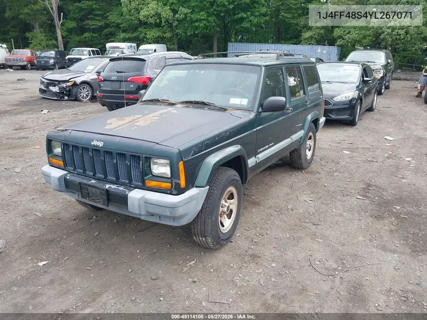 2000 Jeep Cherokee Sport VIN: 1J4FF48S4YL267071 Lot: 45114100