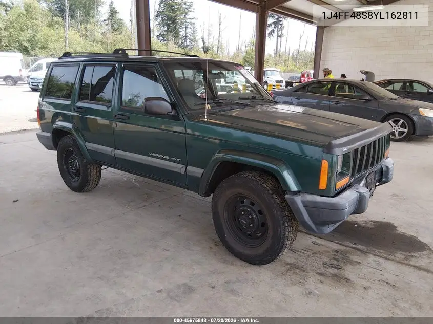 2000 Jeep Cherokee Sport VIN: 1J4FF48S8YL162811 Lot: 45675848