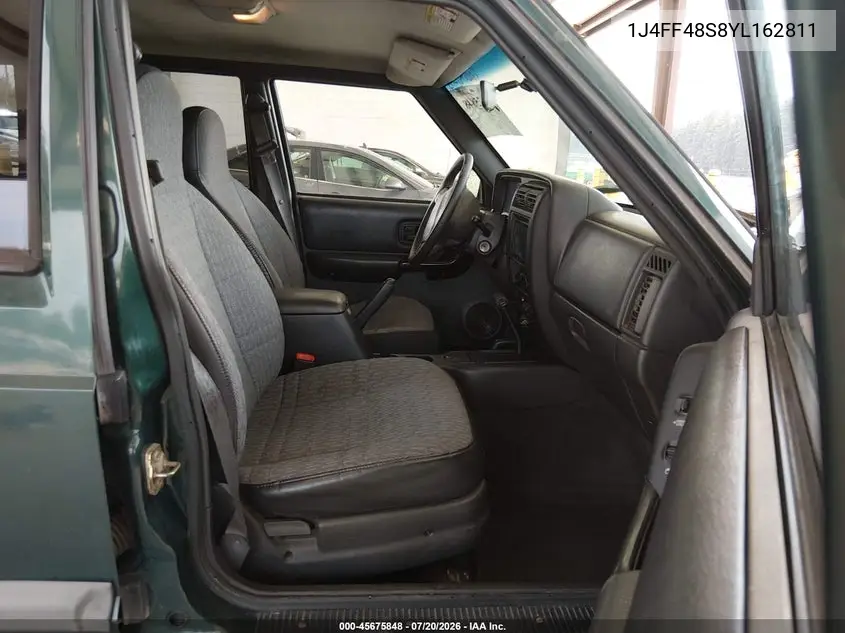 2000 Jeep Cherokee Sport VIN: 1J4FF48S8YL162811 Lot: 45675848