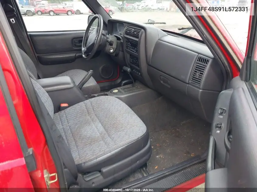 1J4FF48S91L572331 2001 Jeep Cherokee Sport