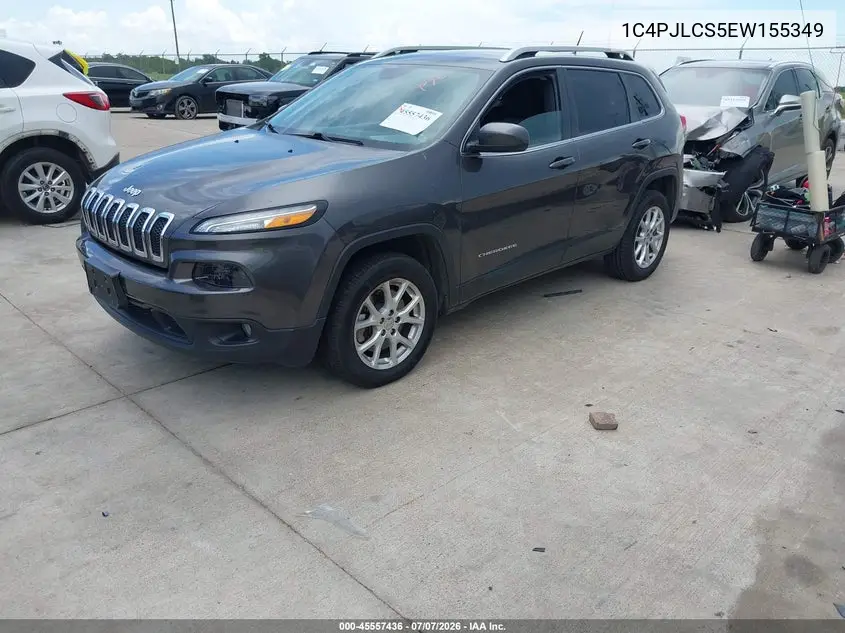 2014 Jeep Cherokee Latitude VIN: 1C4PJLCS5EW155349 Lot: 45557436