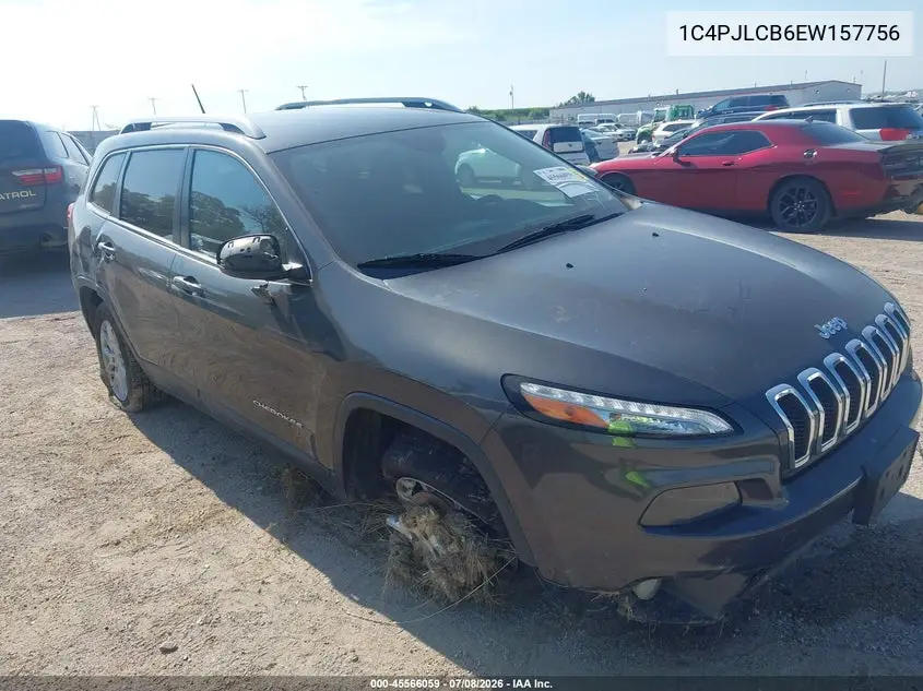 2014 Jeep Cherokee Latitude VIN: 1C4PJLCB6EW157756 Lot: 45566059
