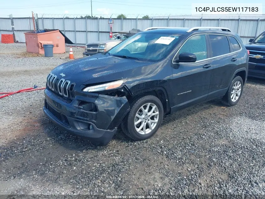 2014 Jeep Cherokee Latitude VIN: 1C4PJLCS5EW117183 Lot: 45659702