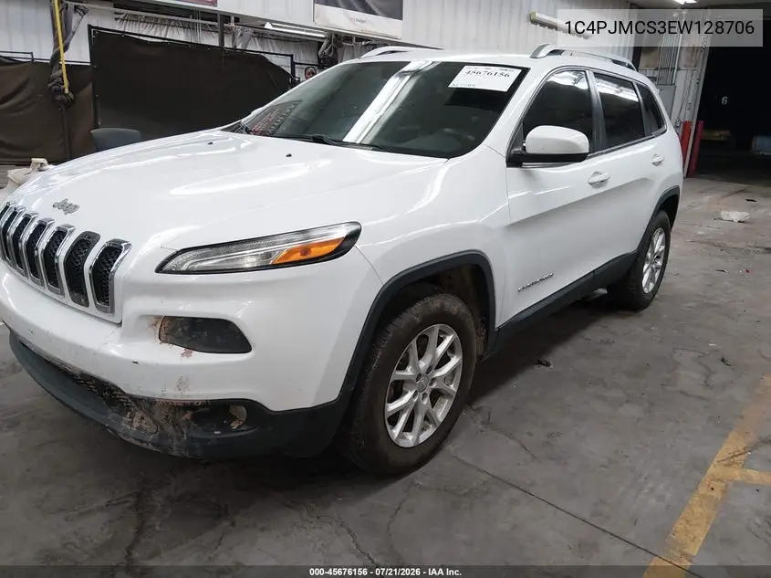 2014 Jeep Cherokee Latitude VIN: 1C4PJMCS3EW128706 Lot: 45676156