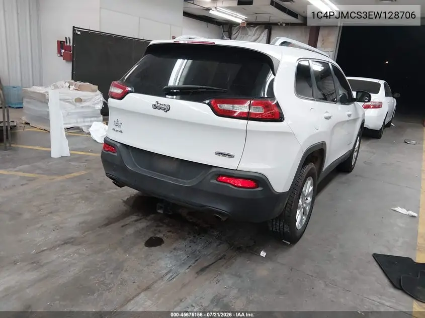 2014 Jeep Cherokee Latitude VIN: 1C4PJMCS3EW128706 Lot: 45676156
