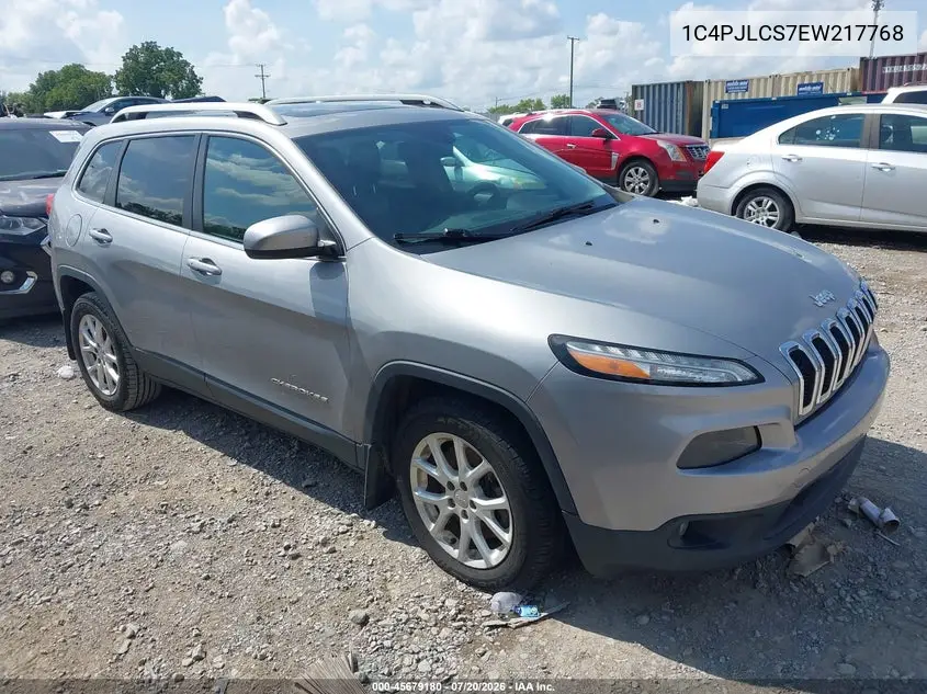 2014 Jeep Cherokee Latitude VIN: 1C4PJLCS7EW217768 Lot: 45679180