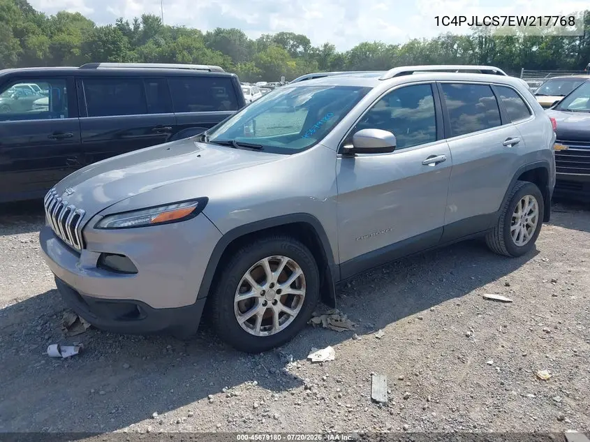 2014 Jeep Cherokee Latitude VIN: 1C4PJLCS7EW217768 Lot: 45679180