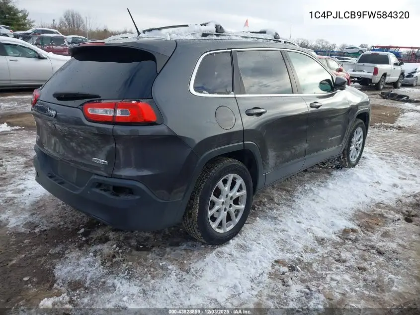 1C4PJLCB9FW584320 2015 Jeep Cherokee Latitude