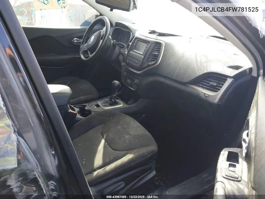 1C4PJLCB4FW781525 2015 Jeep Cherokee Latitude