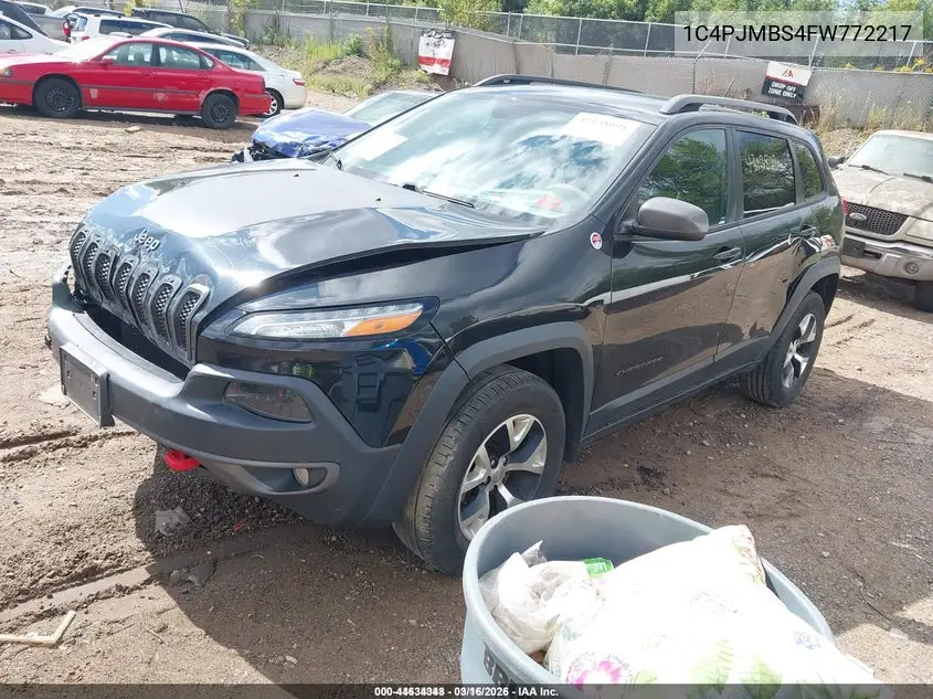 1C4PJMBS4FW772217 2015 Jeep Cherokee Trailhawk