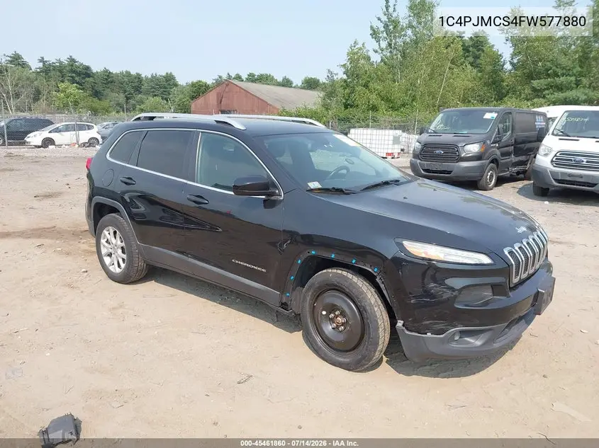2015 Jeep Cherokee Latitude VIN: 1C4PJMCS4FW577880 Lot: 45461860