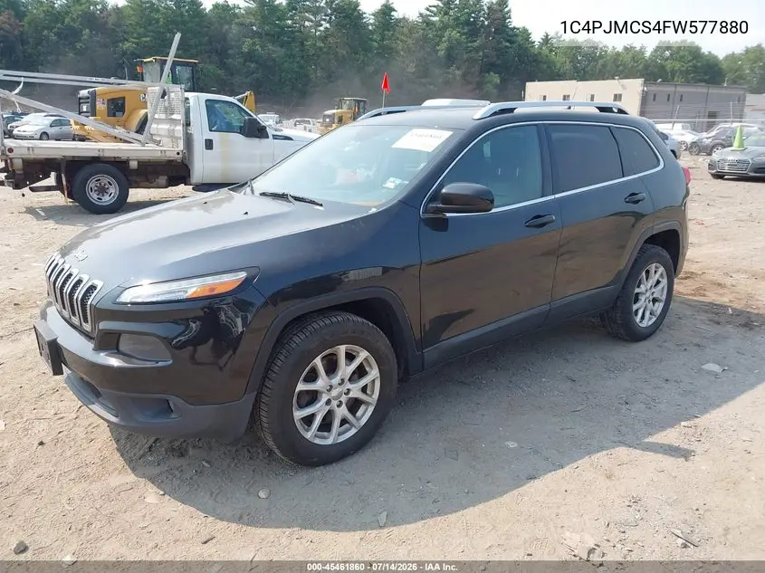 2015 Jeep Cherokee Latitude VIN: 1C4PJMCS4FW577880 Lot: 45461860
