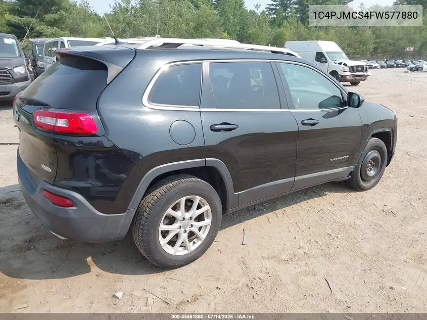 2015 Jeep Cherokee Latitude VIN: 1C4PJMCS4FW577880 Lot: 45461860