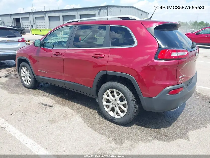 2015 Jeep Cherokee Latitude VIN: 1C4PJMCS5FW665630 Lot: 45524844
