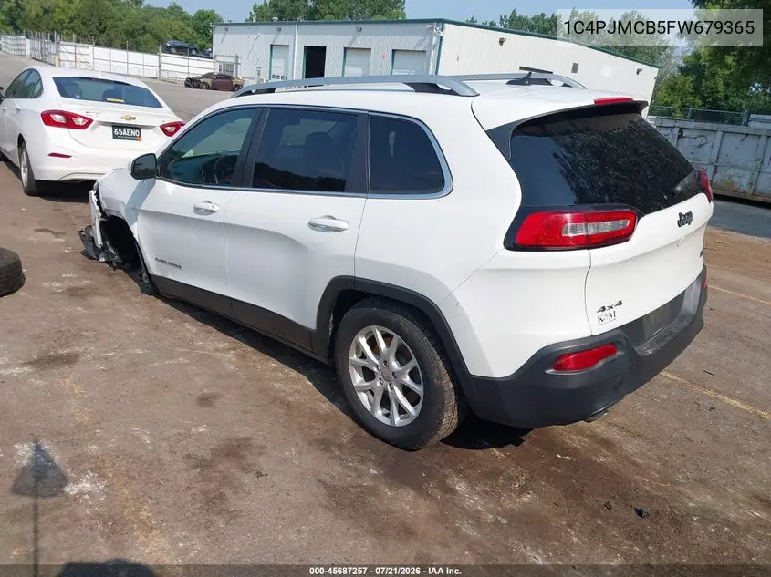 2015 Jeep Cherokee Latitude VIN: 1C4PJMCB5FW679365 Lot: 45687257