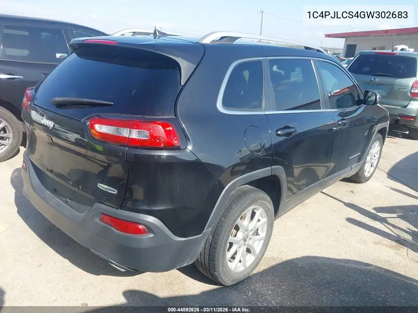 1C4PJLCS4GW302683 2016 Jeep Cherokee Latitude