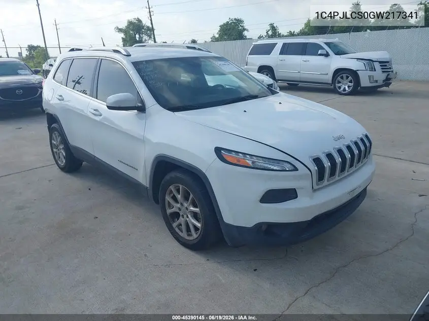 2016 Jeep Cherokee Latitude VIN: 1C4PJLCS0GW217341 Lot: 45390145
