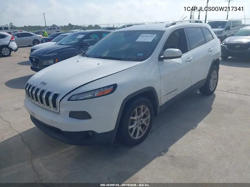 2016 Jeep Cherokee Latitude VIN: 1C4PJLCS0GW217341 Lot: 45390145