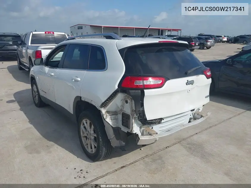 2016 Jeep Cherokee Latitude VIN: 1C4PJLCS0GW217341 Lot: 45390145
