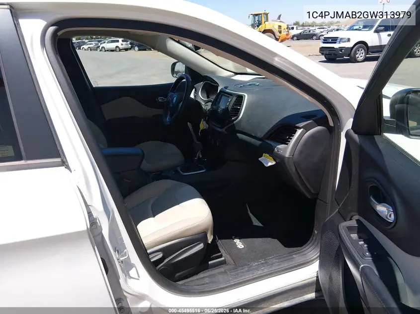 2016 Jeep Cherokee Sport VIN: 1C4PJMAB2GW313979 Lot: 45495516