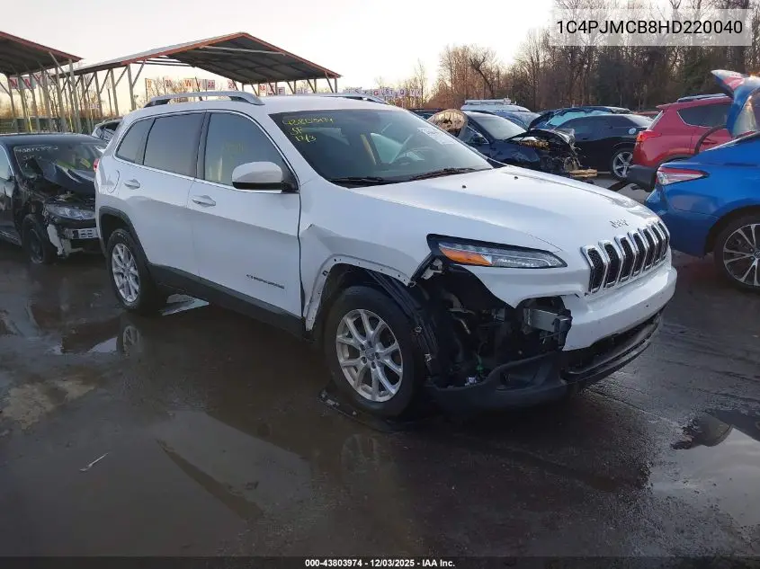 1C4PJMCB8HD220040 2017 Jeep Cherokee Latitude 4X4