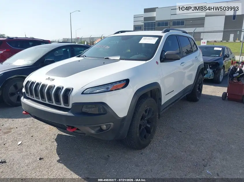 2017 Jeep Cherokee Trailhawk L Plus VIN: 1C4PJMBS4HW503993 Lot: 45535377