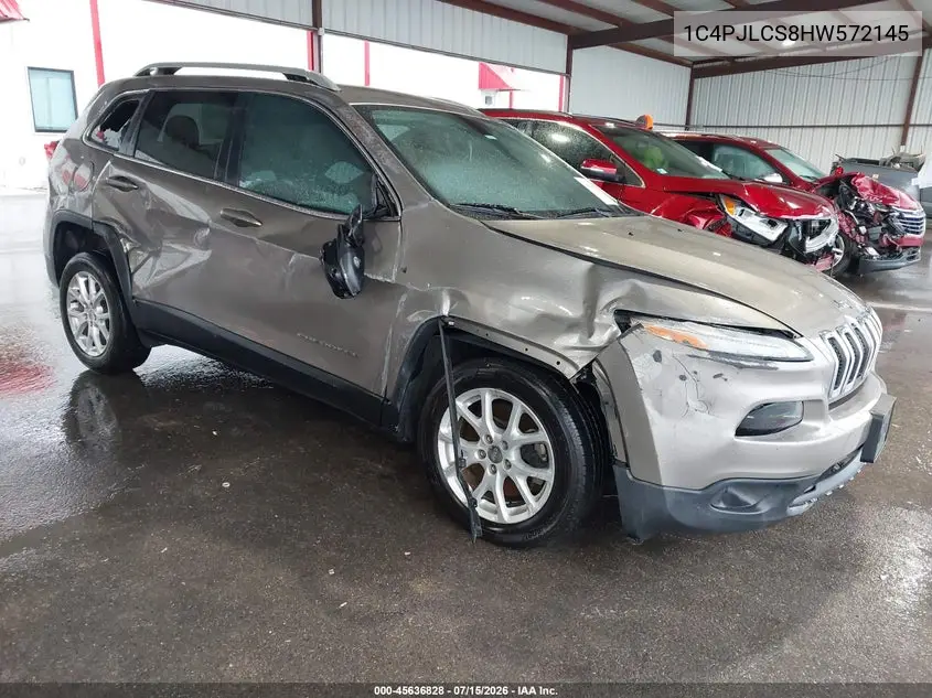 2017 Jeep Cherokee Latitude VIN: 1C4PJLCS8HW572145 Lot: 45636828