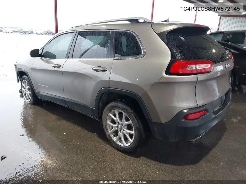 2017 Jeep Cherokee Latitude VIN: 1C4PJLCS8HW572145 Lot: 45636828