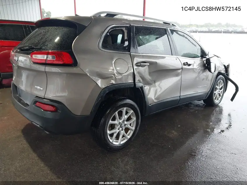 2017 Jeep Cherokee Latitude VIN: 1C4PJLCS8HW572145 Lot: 45636828