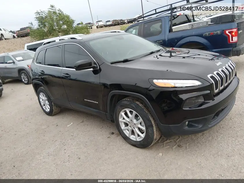 2018 Jeep Cherokee Latitude 4X4 VIN: 1C4PJMCB5JD528417 Lot: 45299916